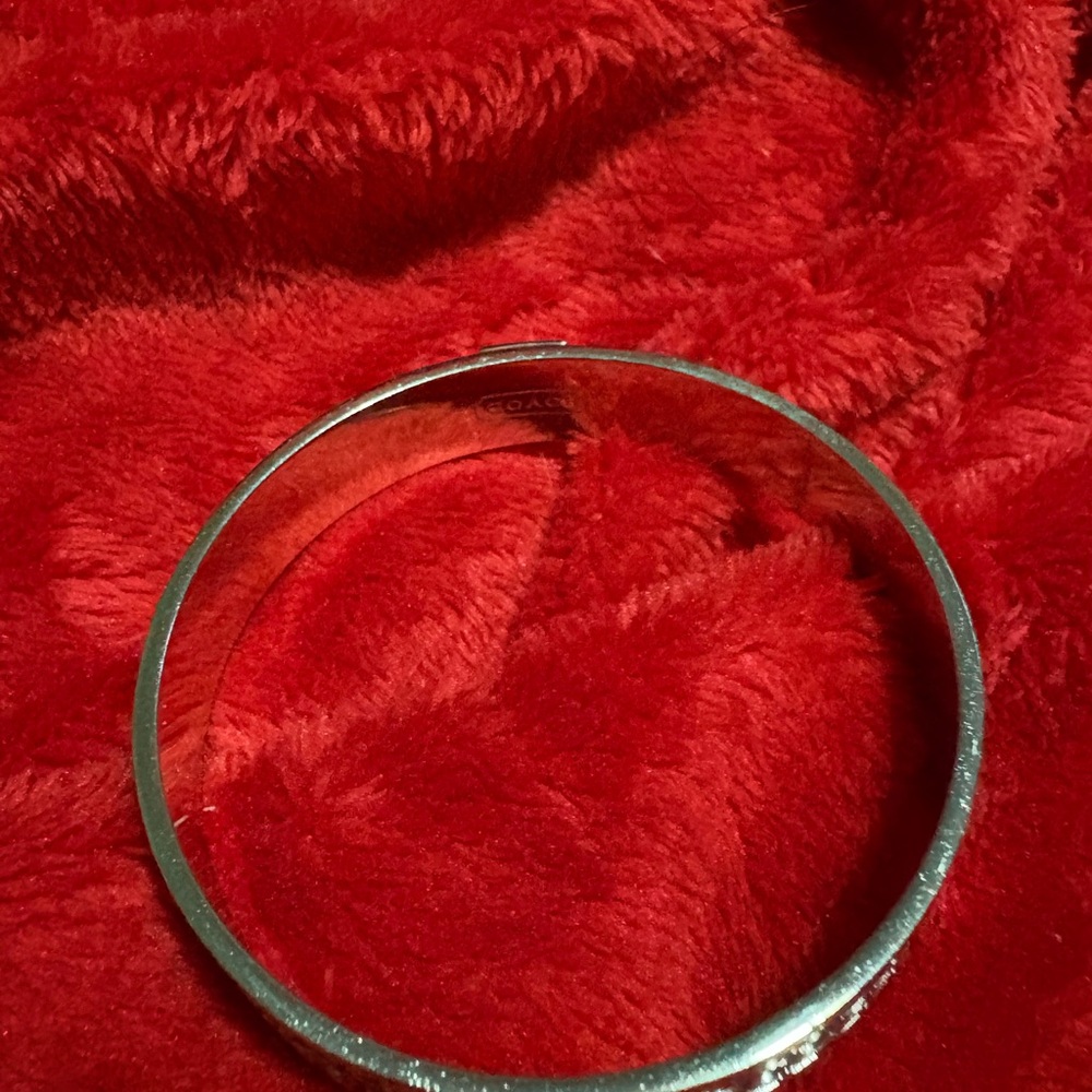 Coach Silver Patterned Bracelet - Picture 3 of 4